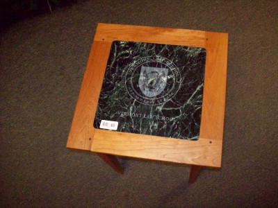 Furniture On Made Beautiful Side Table Made In Vermont Marble Top