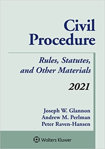 Civil Procedure Statutes 2021 - REQUIRED