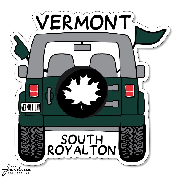 Jeep Vermont Sticker