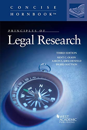 Principles of Legal Research 3e - EBOOK AVIL WESTLAW FREE