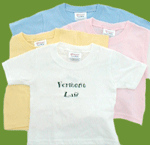 Vermont Law Infant Tees