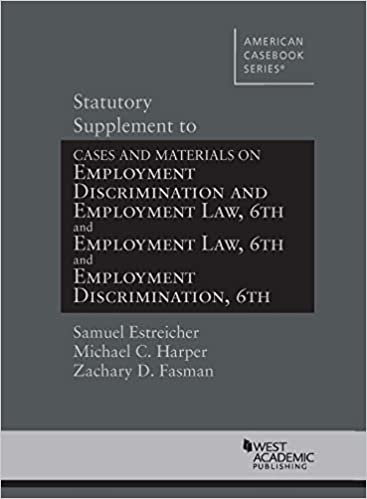 Statutory Supplement to Emp Law 6e - REQUIRED
