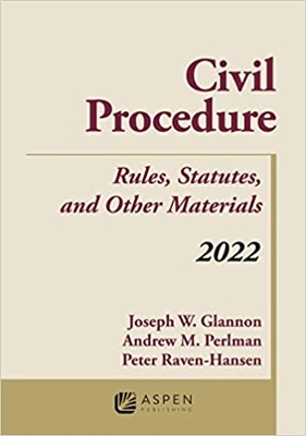 Civil Procedure Supplement 2022 - Optional