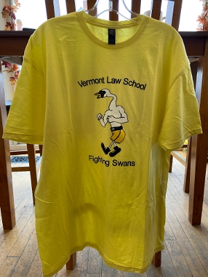 Fighting Swans T-Shirt- Yellow