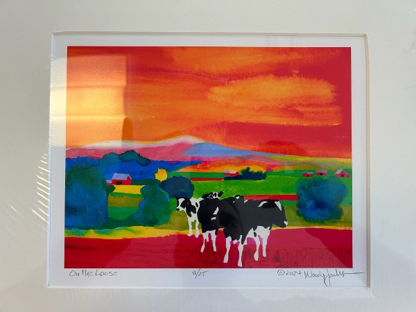 Woody Jackson Print Small - On the Loose