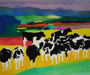 Woody Jackson Print Small - Comfort in Numbers
