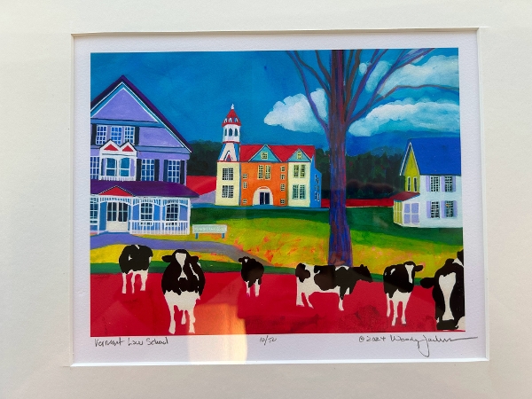VLS Woody Jackson Print - Cows