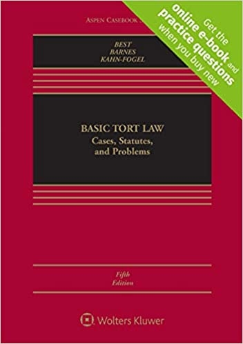 Basic Tort Law , 5th Edition