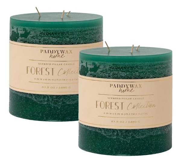 Large 3-wick Candle in Forest