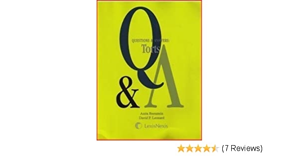 Q & A - Torts