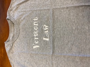 Youth Vermont Law Tee - Grey