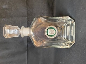 Whiskey Decanter Pewter Seal