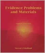 Evidence Problems and Materials - USED