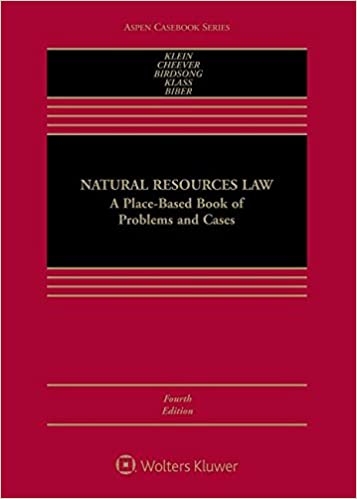 Natural Resources Law USED BOOK: OPTIONAL
