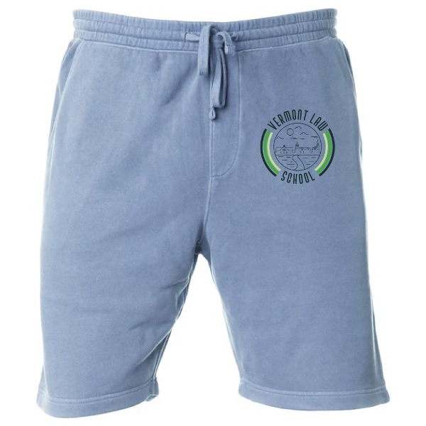 Sweatpant Short in Slate Blue
