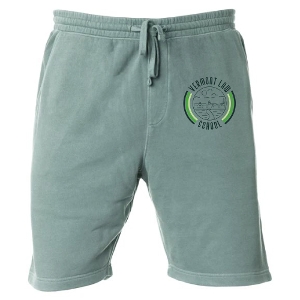 Sweatpant Short in Alpine Green